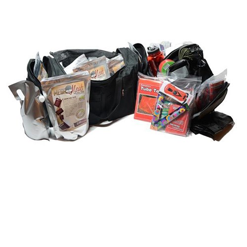 Life is unpredictable; so much is out of our control. Security comes from well-prepared bug-out bags, including water, a first aid kit and adequate hygiene supplies